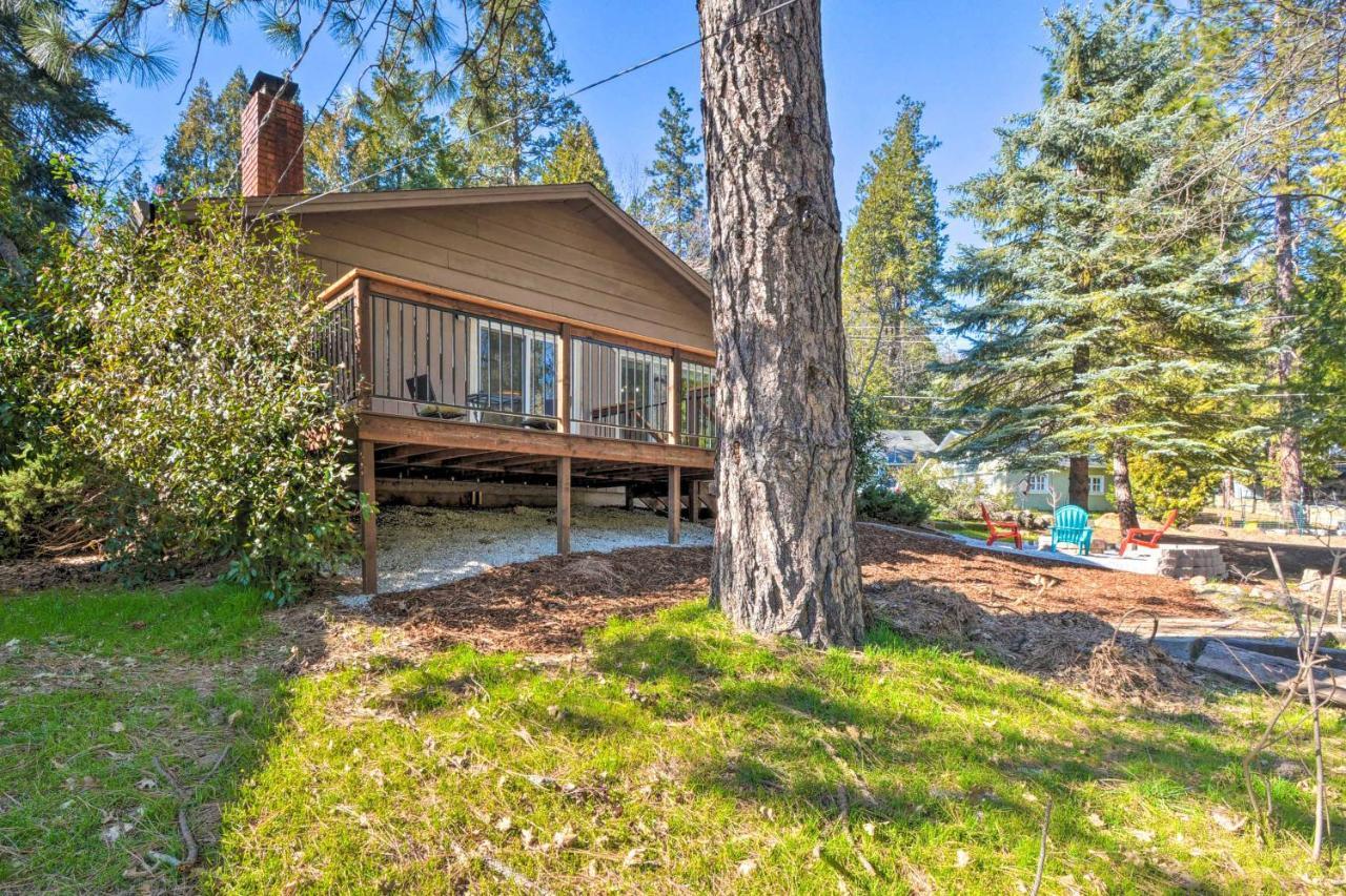 Sherwood Forest Cabin With Deck And Fire Pit! Twain Harte ภายนอก รูปภาพ